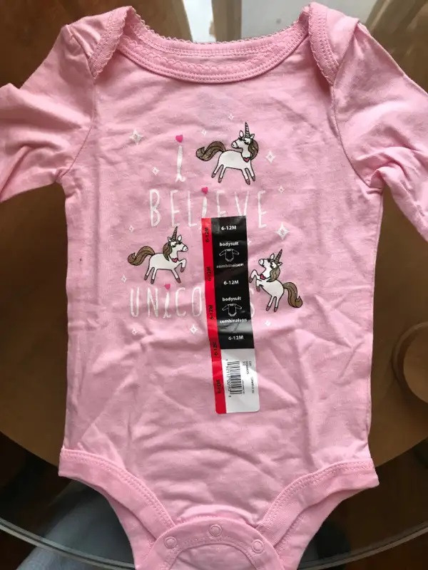 BRAND NEW Baby Girl's Bodysuit with tags 6-12 months old - photo 5