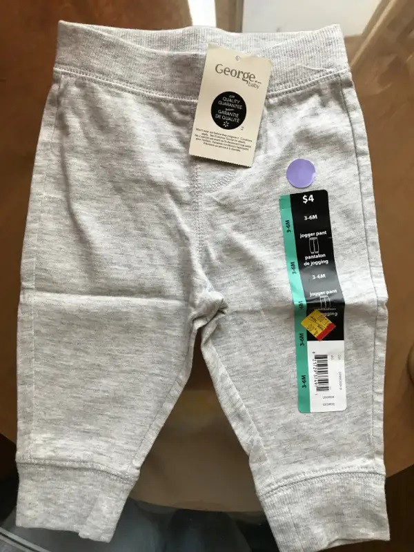 BRAND NEW Baby Girl's pants with tags 3-6 months old - photo 2