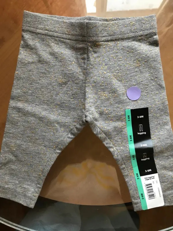 BRAND NEW Baby Girl's pants with tags 3-6 months old - photo 4