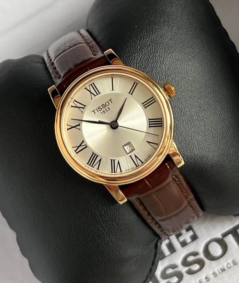 Brand New Tissot Carson Premium Lady Leather Watch - photo 3