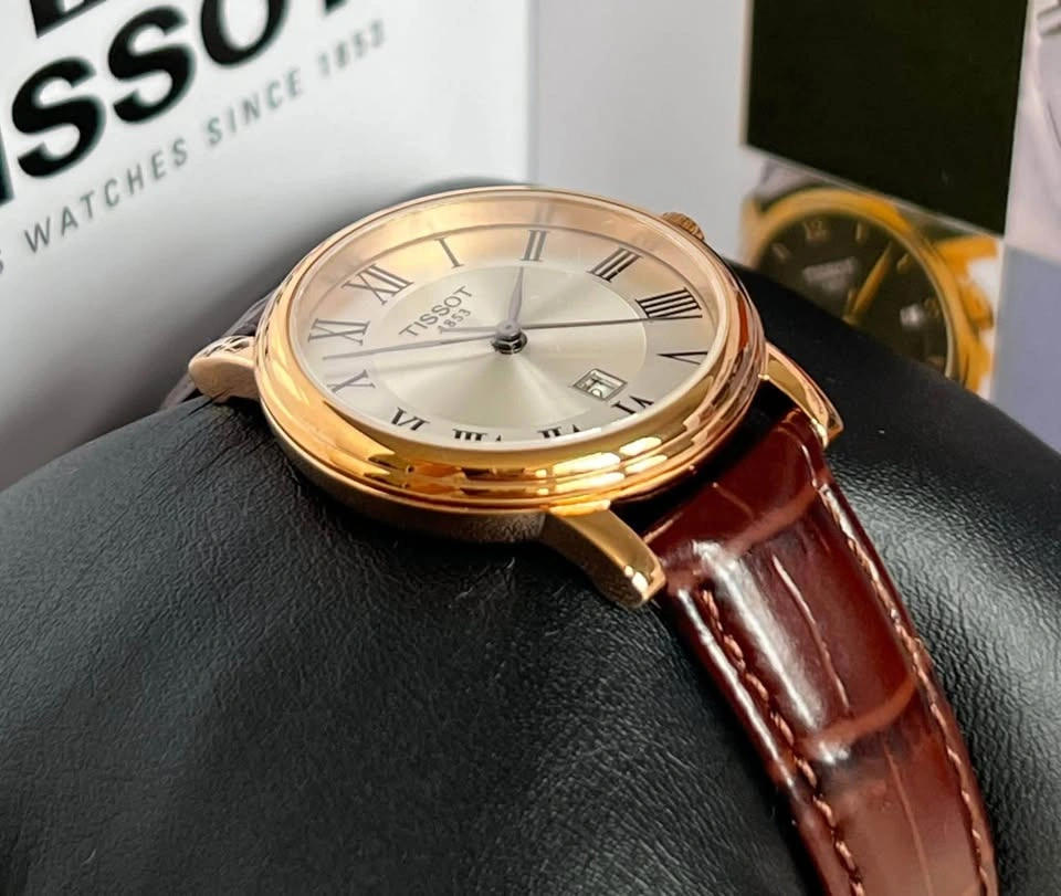 Brand New Tissot Carson Premium Lady Leather Watch - photo 4
