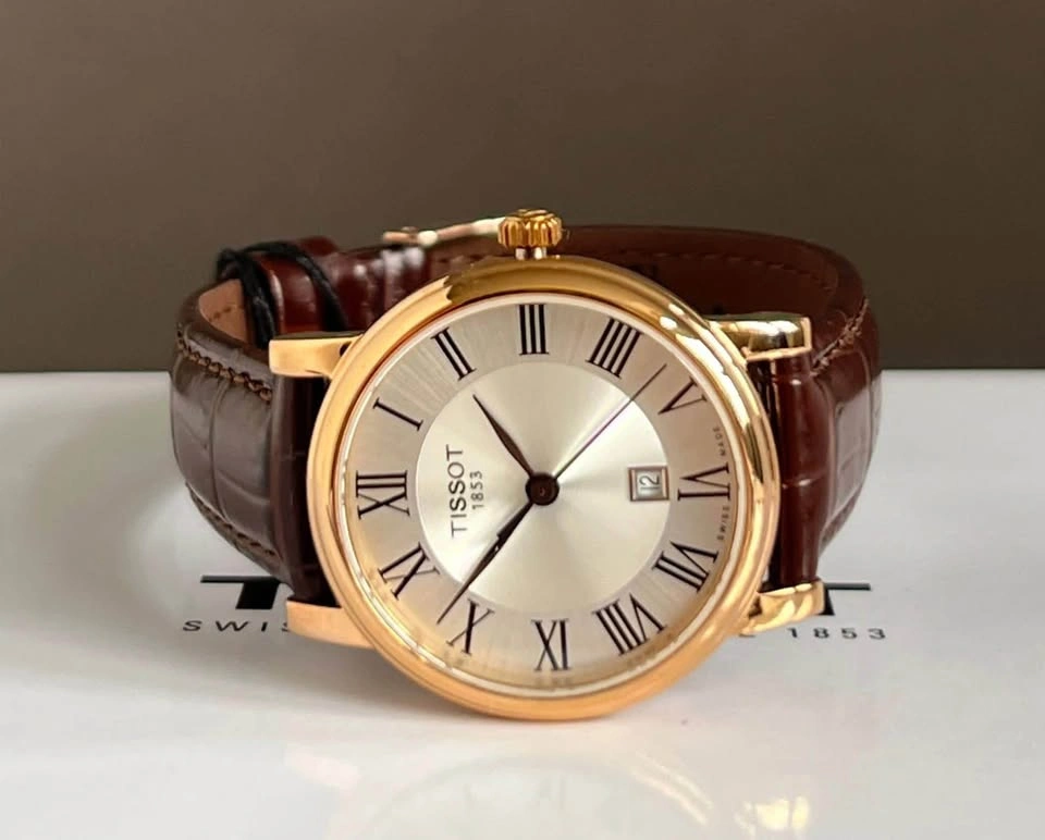 Brand New Tissot Carson Premium Lady Leather Watch - photo 5