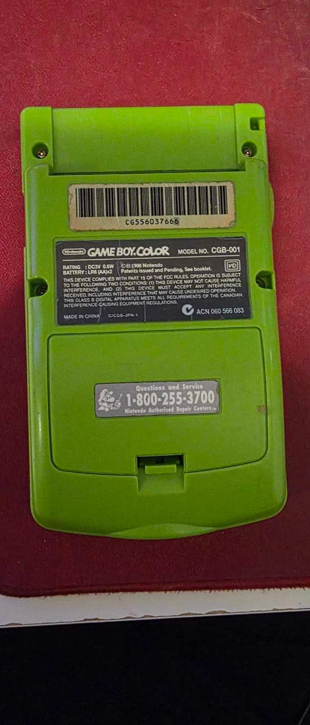 Game Boy Color - Lime Green - photo 2