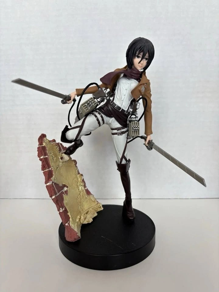 Mikasa Furyu Anime Figure Vintage Attack on Titan