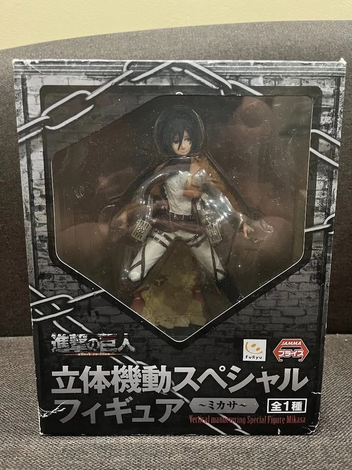 Mikasa Furyu Anime Figure Vintage Attack on Titan - photo 2