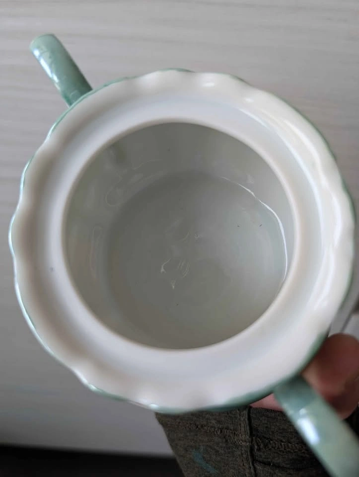 pretty vintage sugar bowl made in japan - photo 5