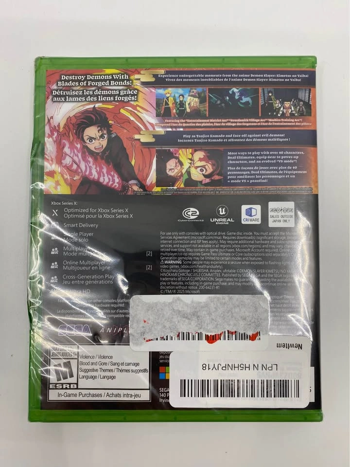 Demon Slayer The Hinokami Chronicles 2 Xbox - photo 2