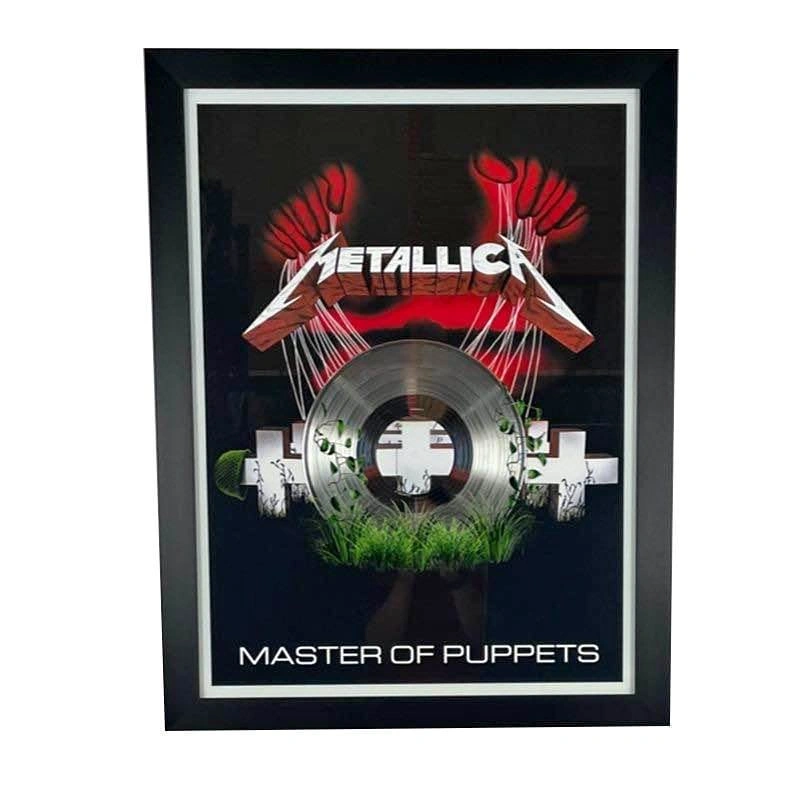 Metallica Master of Puppets Framed Display