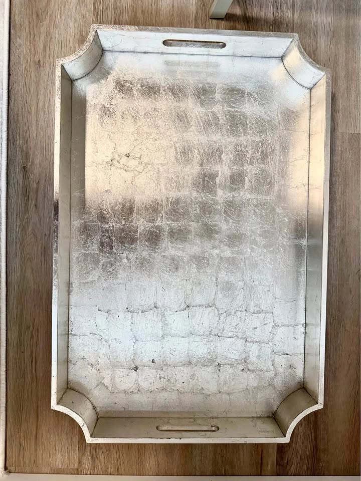 Large Party Tray - Silver - 66cm x 44cm