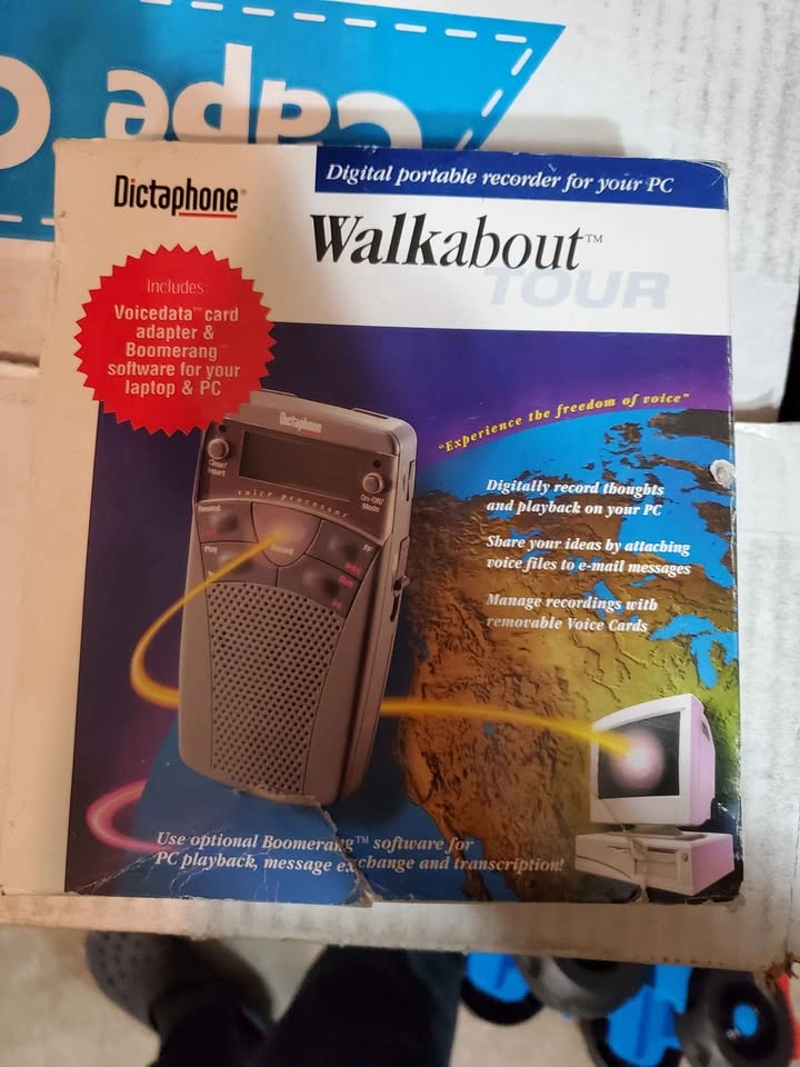 Dictaphone Walkabout Tour Handheld Digital Voice Recorder