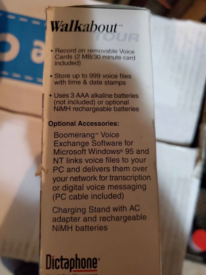 Dictaphone Walkabout Tour Handheld Digital Voice Recorder - photo 3