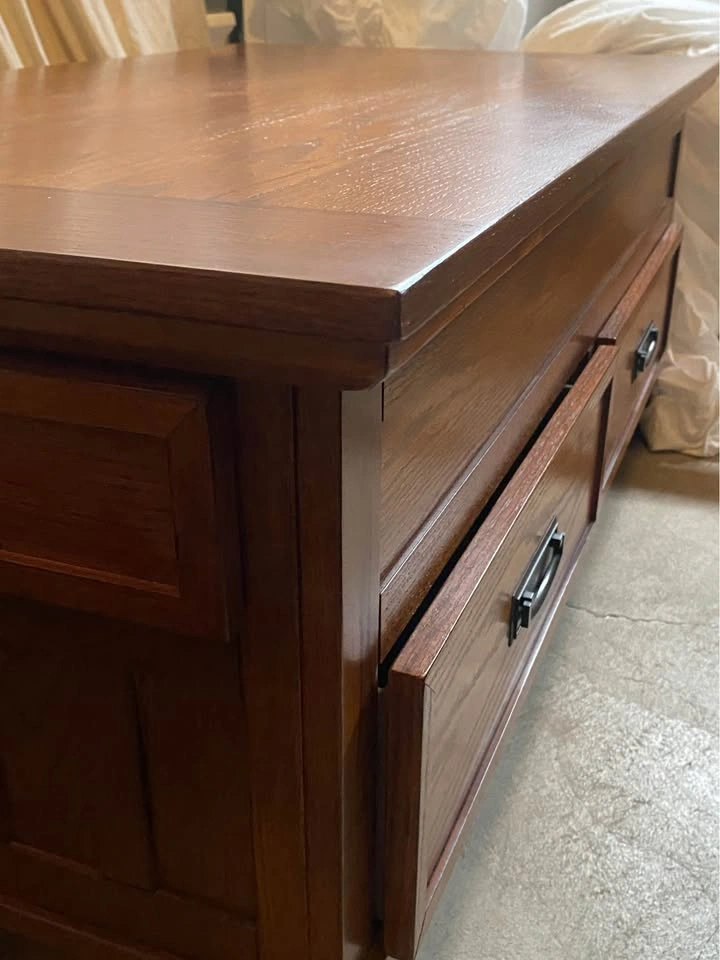 🔥 SOLID WOOD Lift-Top Coffee Table - Work From Home - STORAGE 🔥 - photo 5