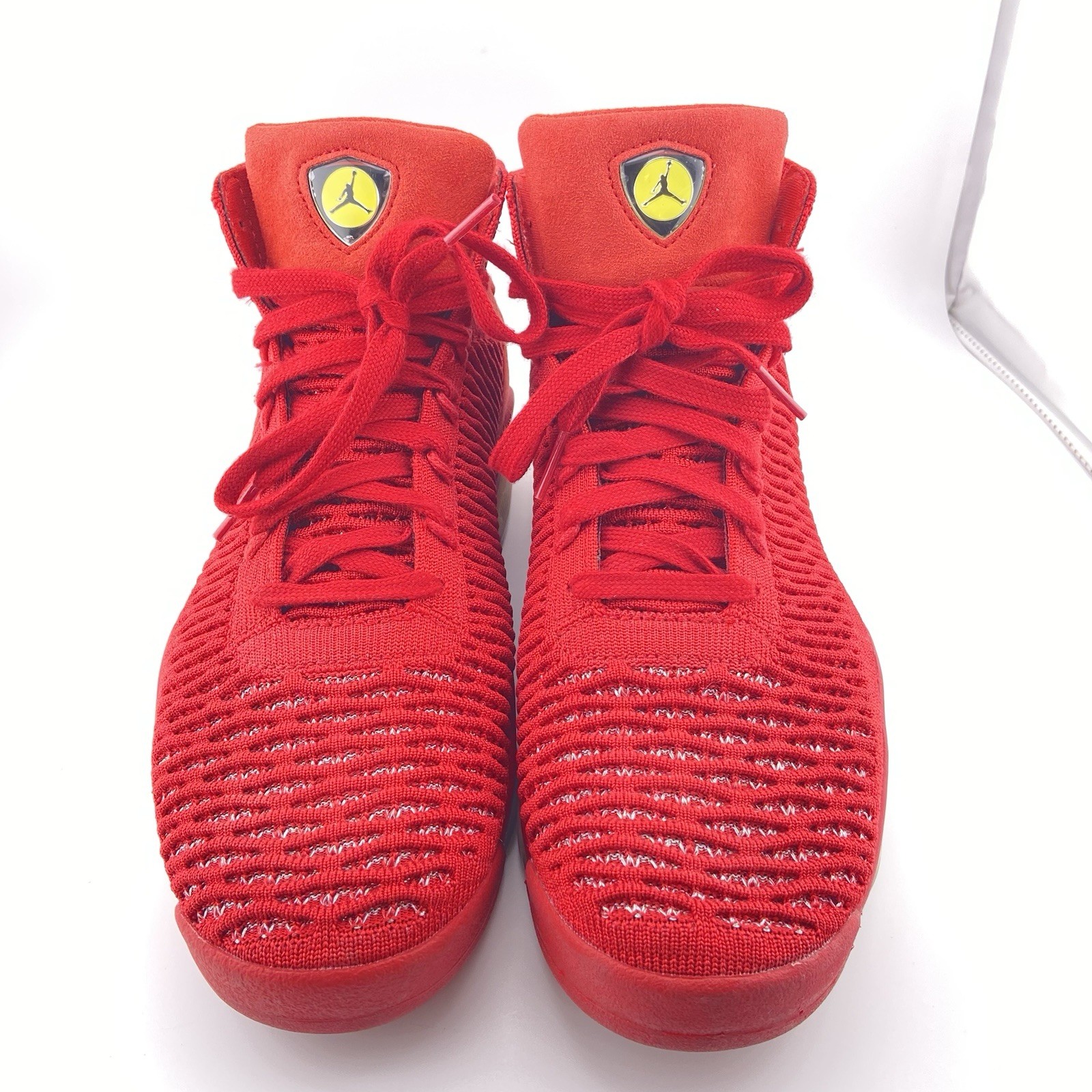 Nike Air Jordan 15 XV Retro Flyknit Gym Red Black Men's Size 8