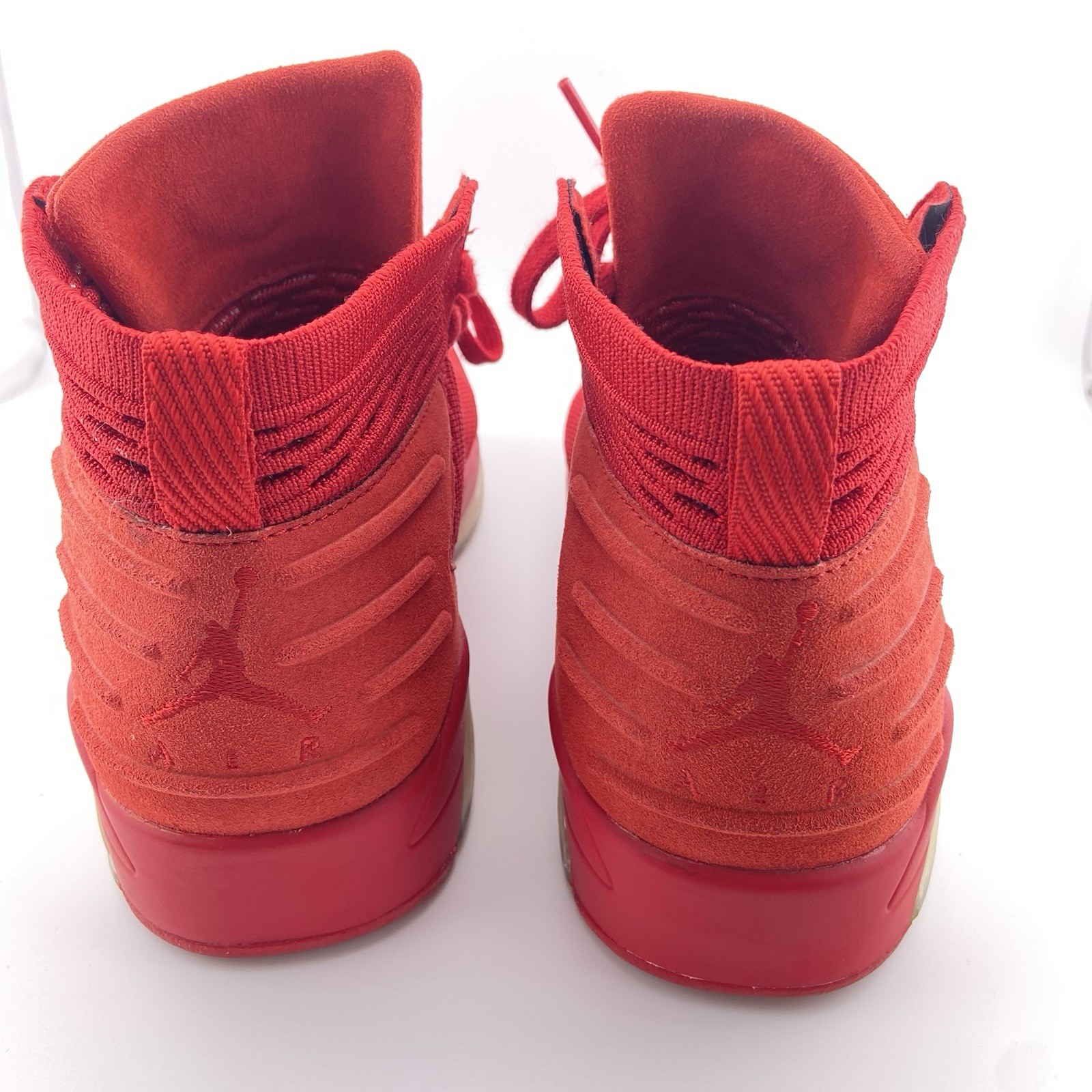 Nike Air Jordan 15 XV Retro Flyknit Gym Red Black Men's Size 8 - photo 4