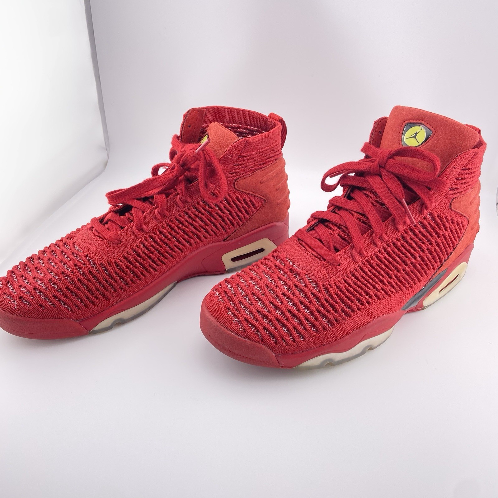 Nike Air Jordan 15 XV Retro Flyknit Gym Red Black Men's Size 8 - photo 5