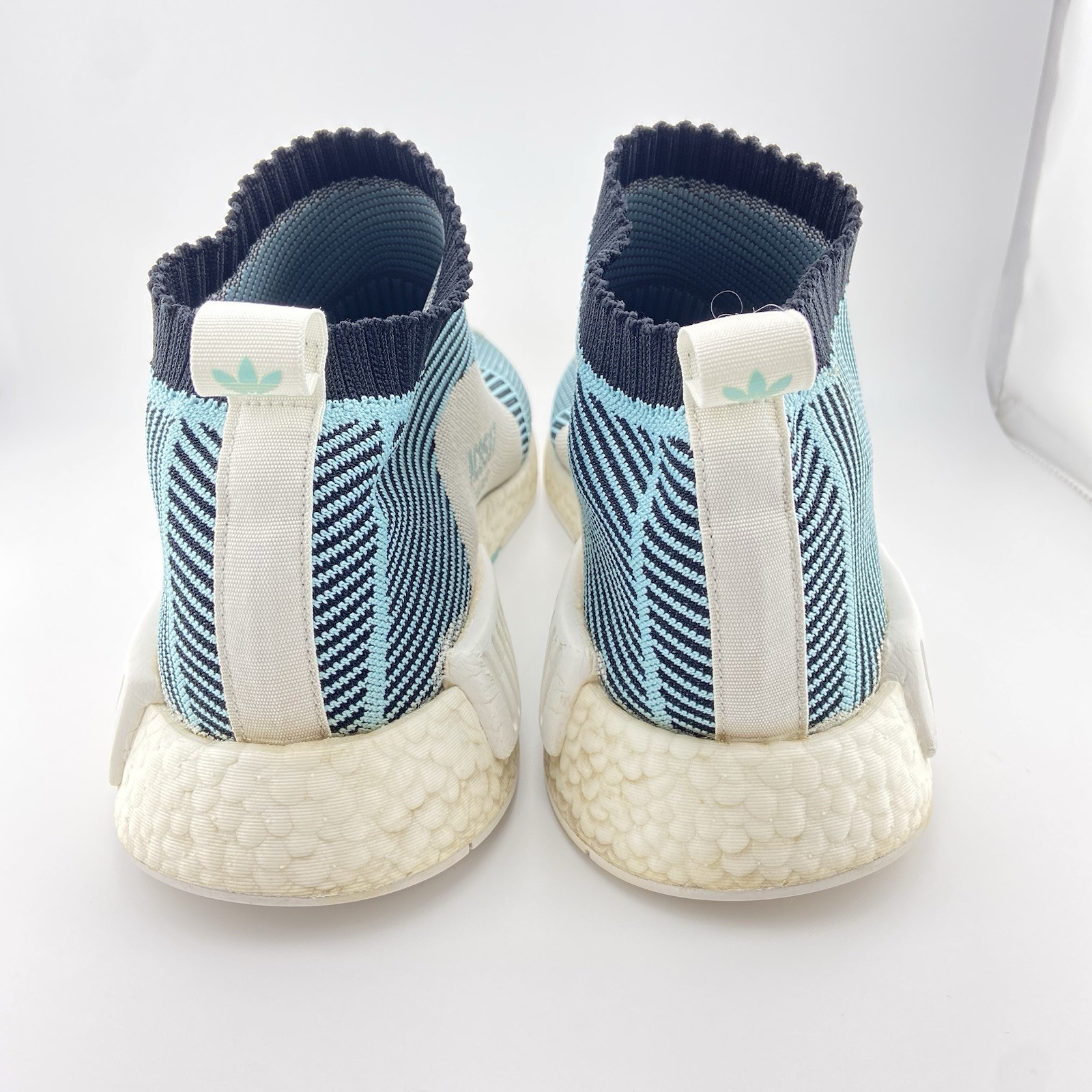 Adidas NMD CS1 Parley PK Aqua Navy Sock Sneakers AC8597 Men's US - photo 4