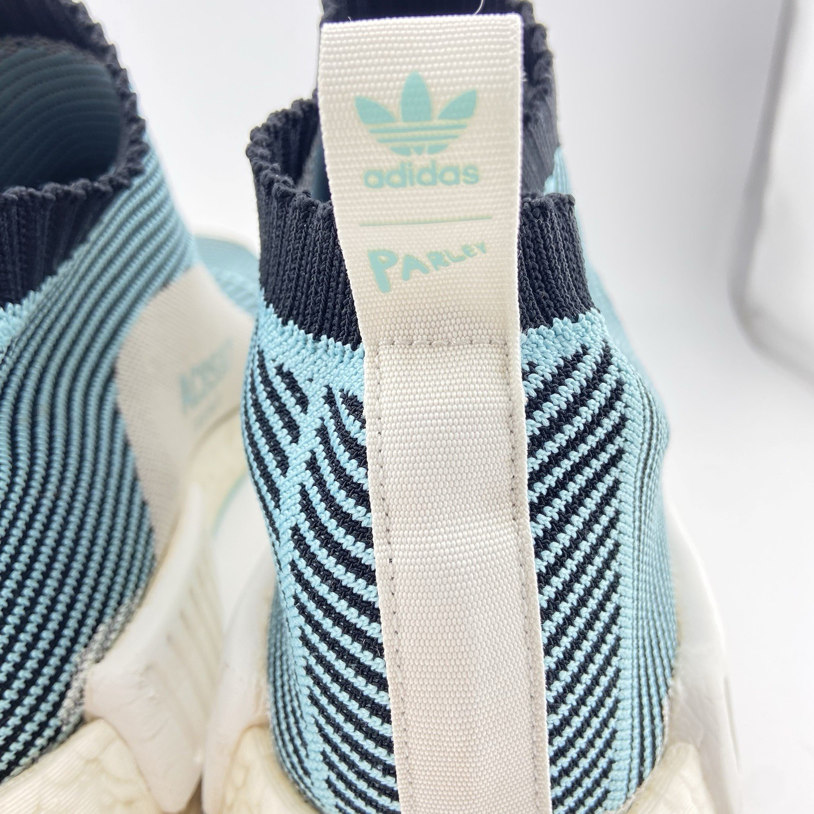 Adidas NMD CS1 Parley PK Aqua Navy Sock Sneakers AC8597 Men's US - photo 5