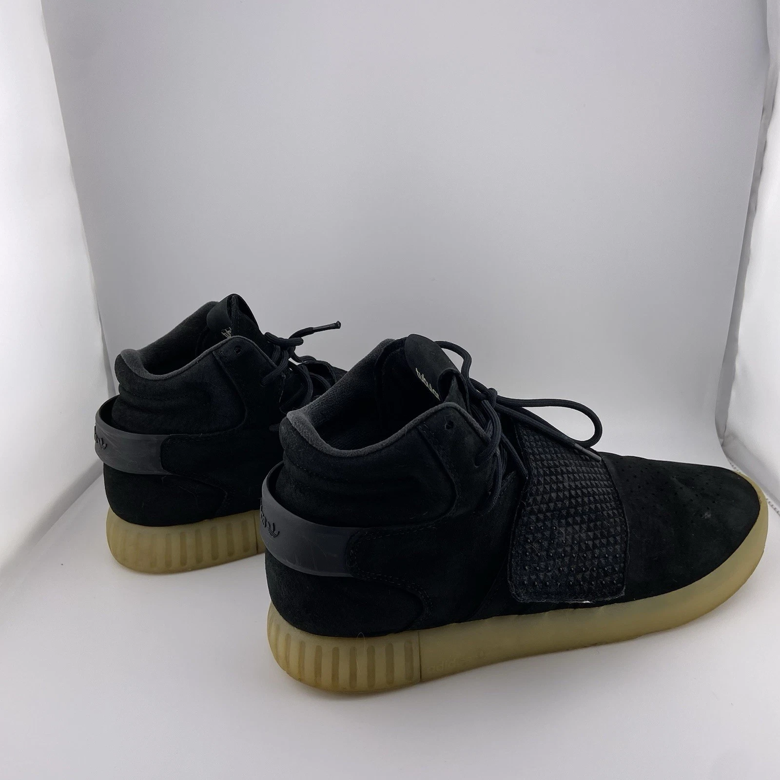 Adidas Tubular Invader Strap Black Suede Men's Size 10 - photo 3