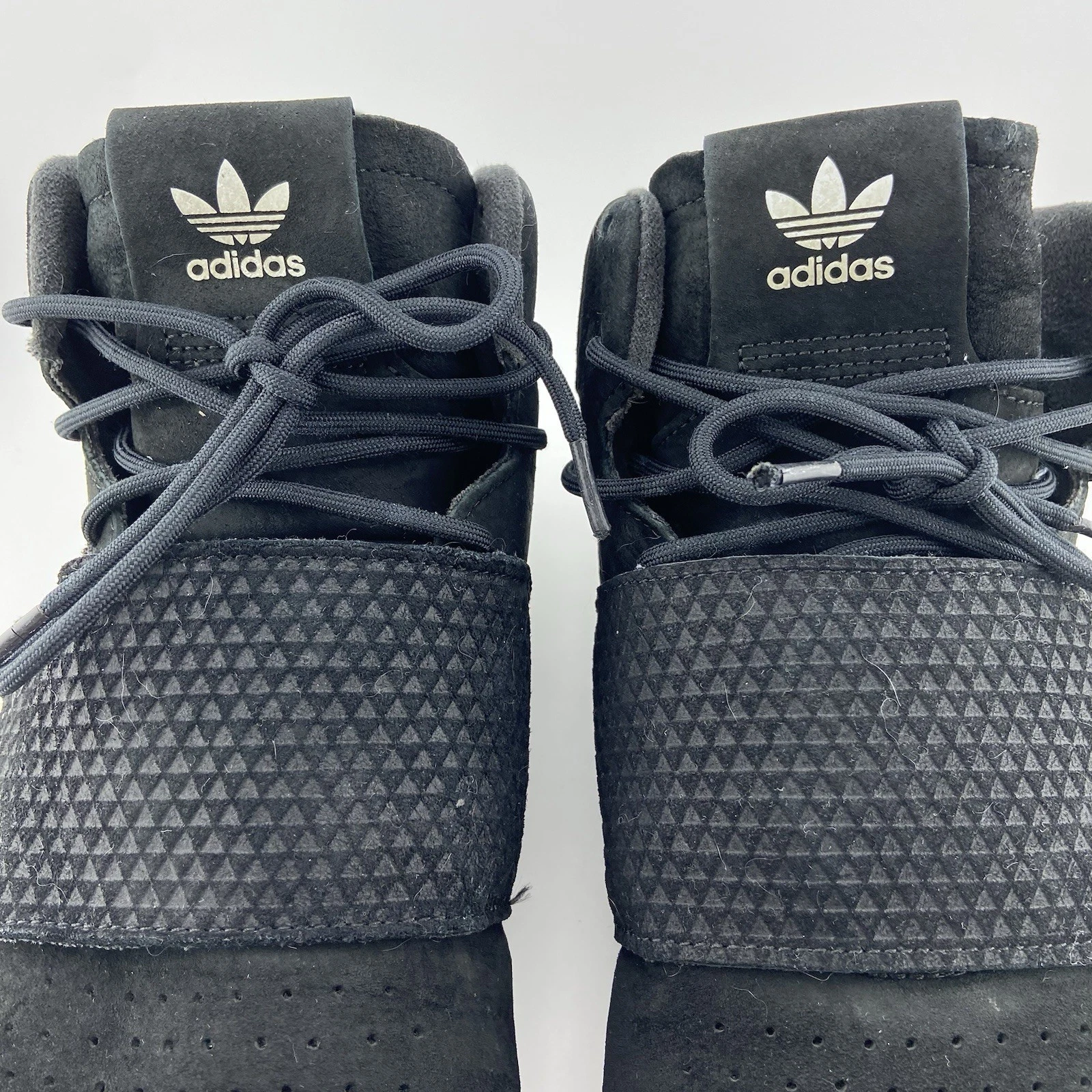 Adidas Tubular Invader Strap Black Suede Men's Size 10 - photo 4