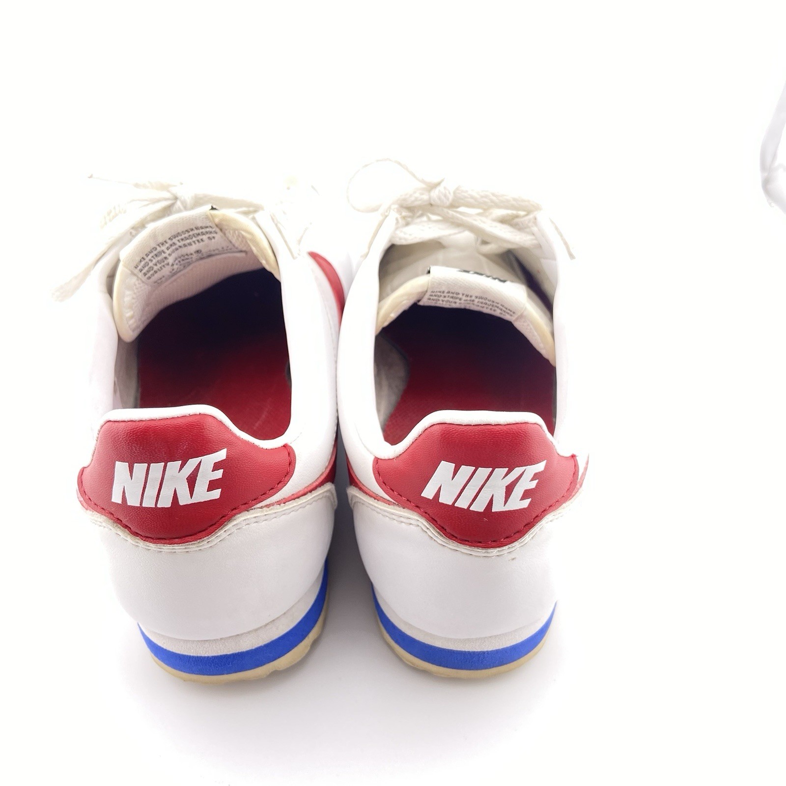 Nike Cortez Classic Leather White/Red/Blue Women's 7 - photo 4