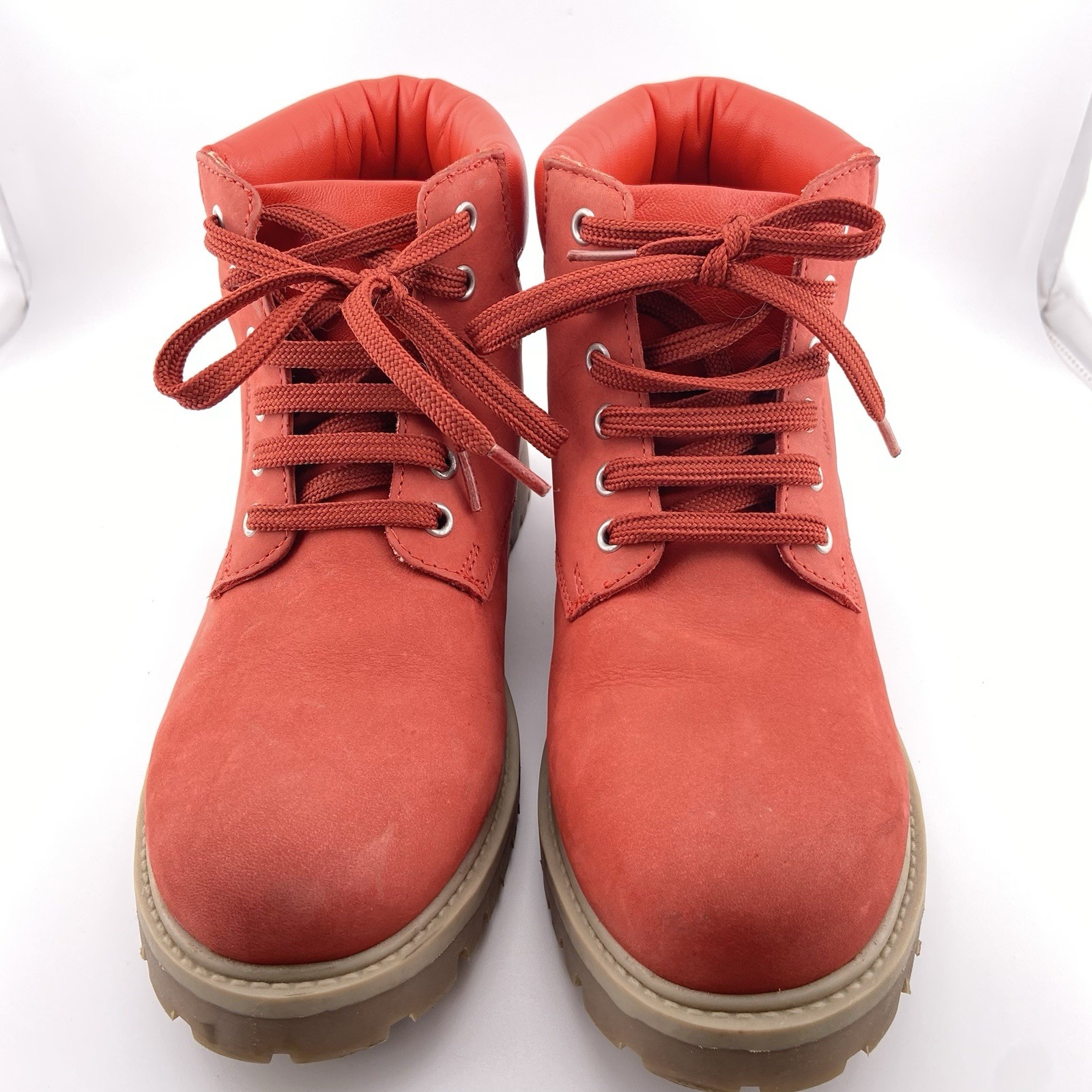 Woodland Women’s Red Nubuck Ankle Boots US 6 - photo 4