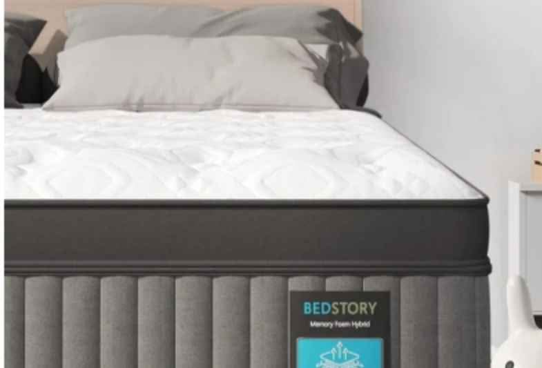 King mattress& bed frame & hybrid bedstory mattress - photo 5