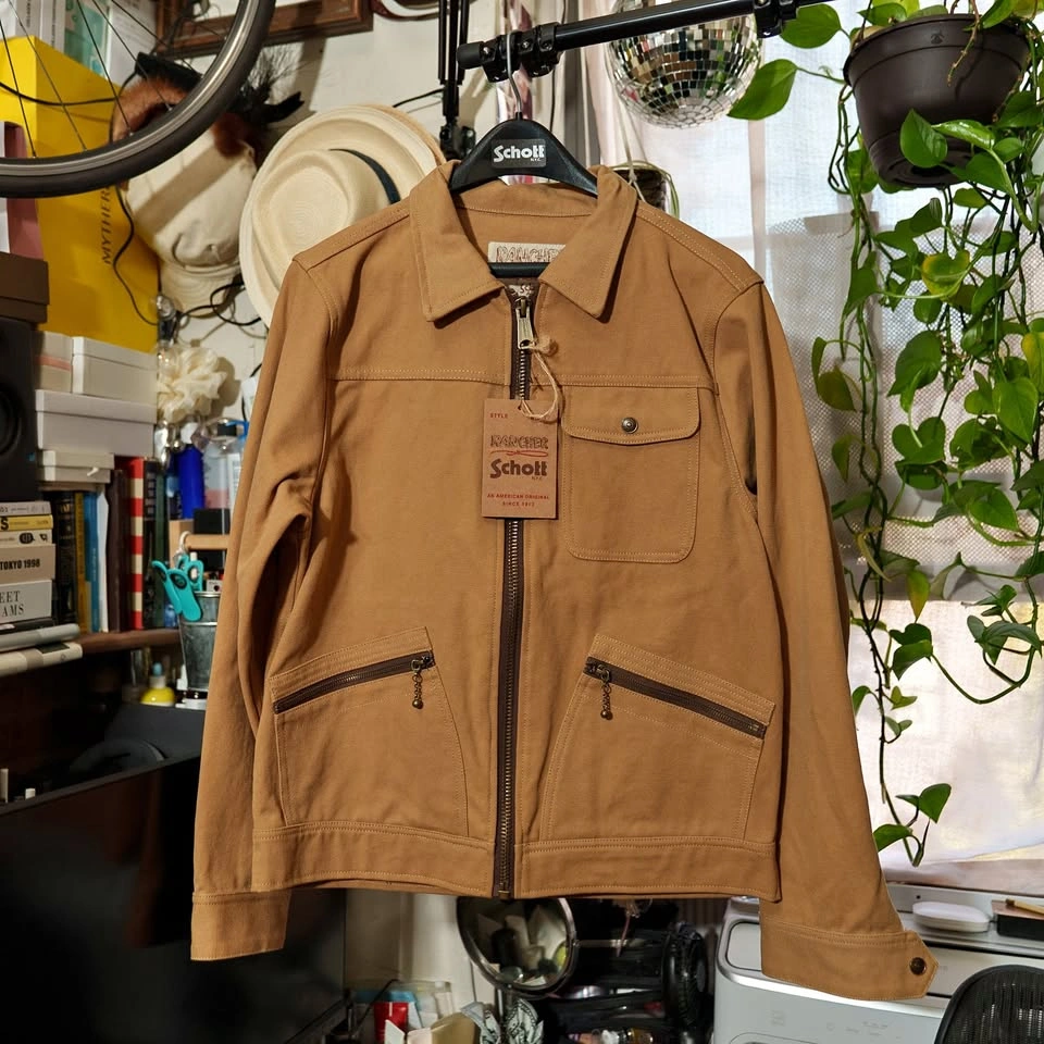 Schott Heavy Weight Cotton Canvas Utility Jacket - New w/ Tags -