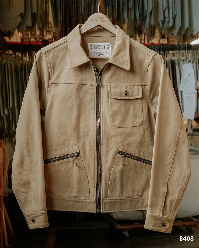 Schott Heavy Weight Cotton Canvas Utility Jacket - New w/ Tags - - photo 3