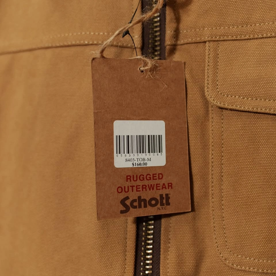Schott Heavy Weight Cotton Canvas Utility Jacket - New w/ Tags - - photo 5