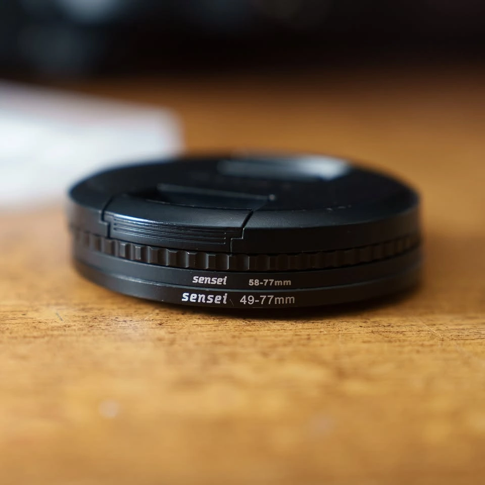 NiSi 67-77mm Step Up Ring + Sony 77mm Lens Cap - photo 4
