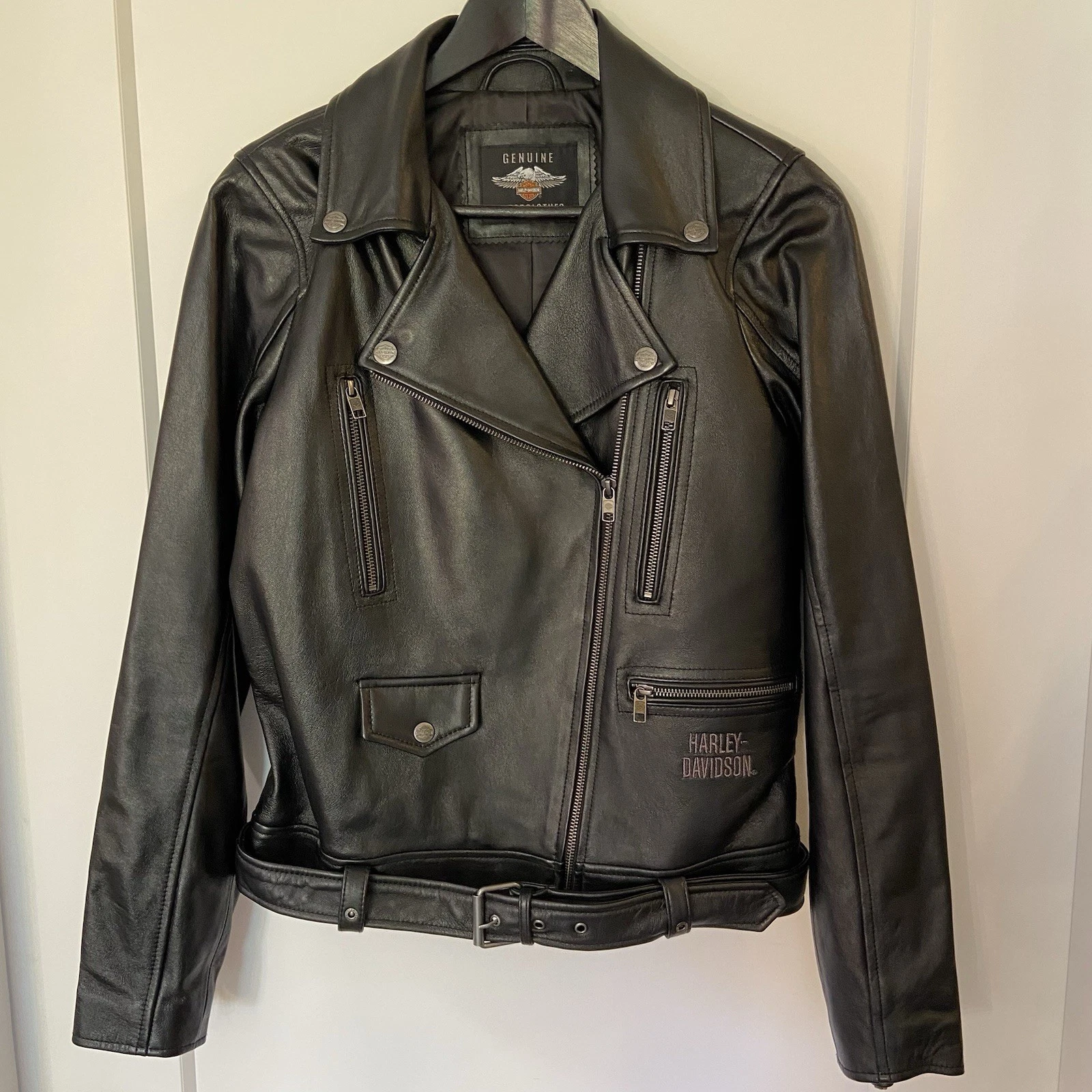 Harley-Davidson Women's Leather Jacket - Size S