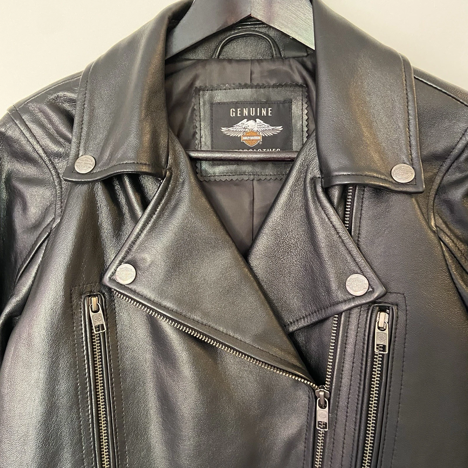 Harley-Davidson Women's Leather Jacket - Size S - photo 2