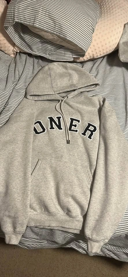 Oversized Grey ONER Hoodie & Sweatpants Set XS - photo 4