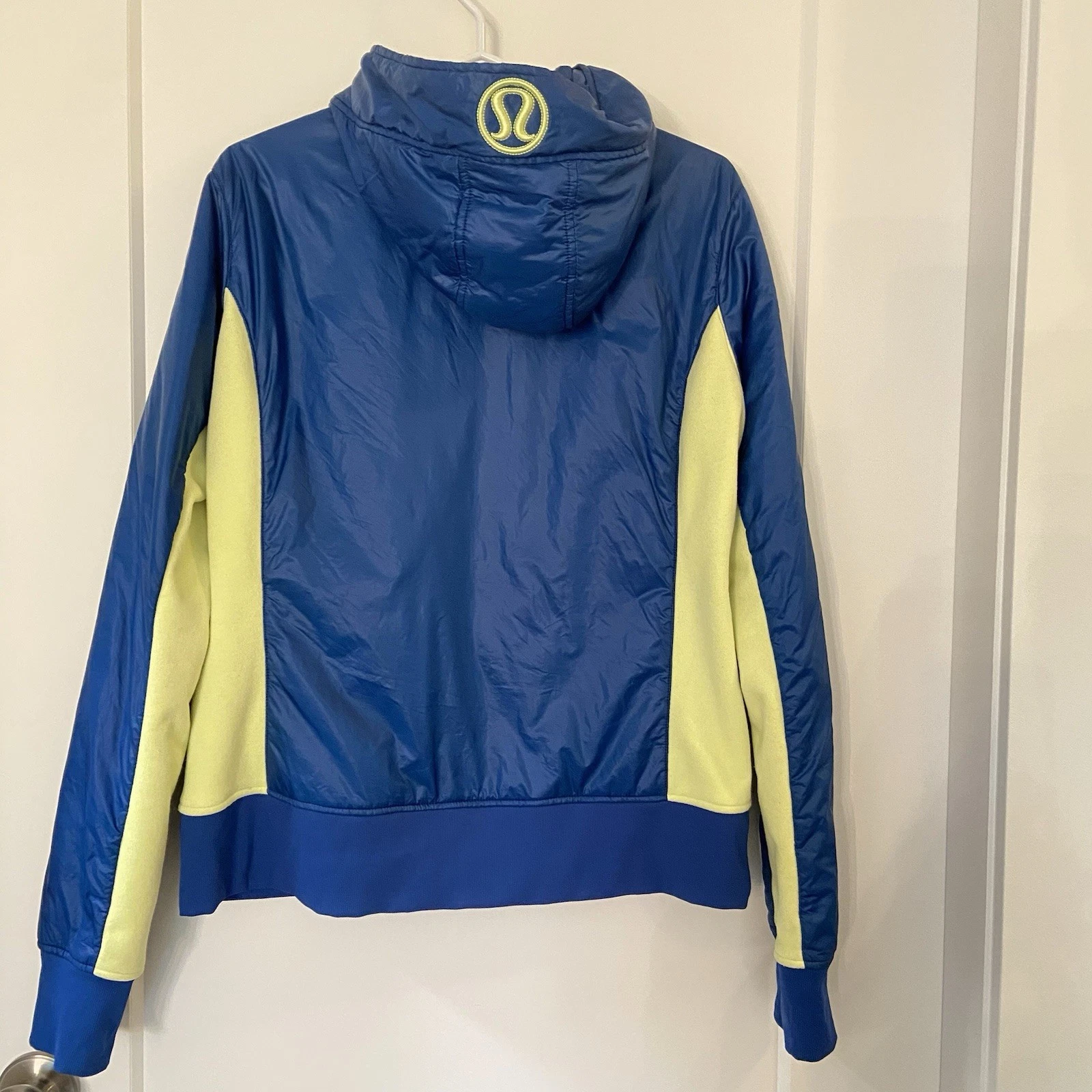 Lululemon Uba Hoodie Special Edition Lux Jacket Blue Citron Quil - photo 4