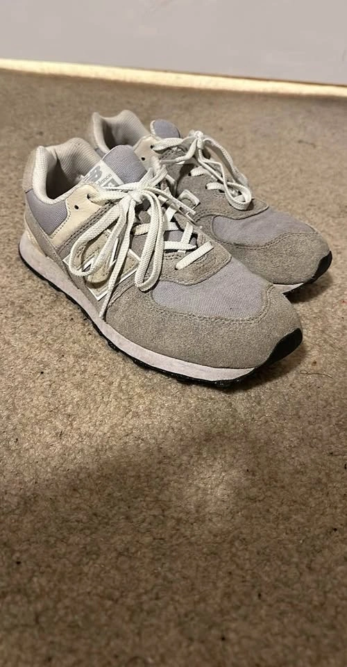 Womens New Balance 574 grey sneakers size 6.5