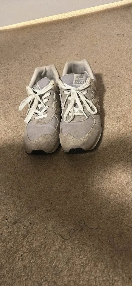 Womens New Balance 574 grey sneakers size 6.5 - photo 5
