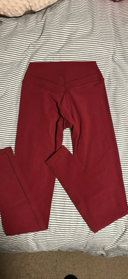 Oner Active Unified High Waisted Leggings - Burnt Cherry - Small - photo 3