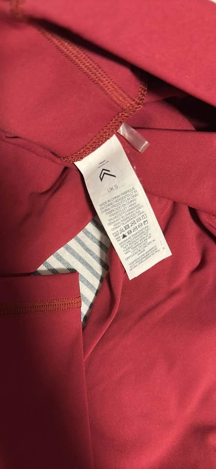 Oner Active Unified High Waisted Leggings - Burnt Cherry - Small - photo 4