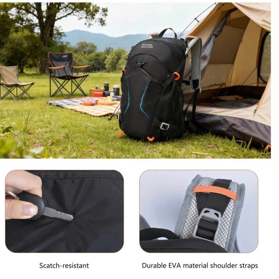 30L Hiking Backpack - Black - photo 5