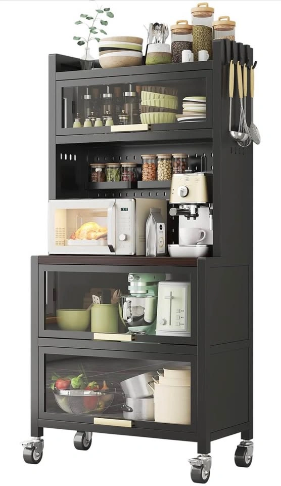 Multipurpose Rack for Kitchens, 5-Tier Microwave Stand - photo 5
