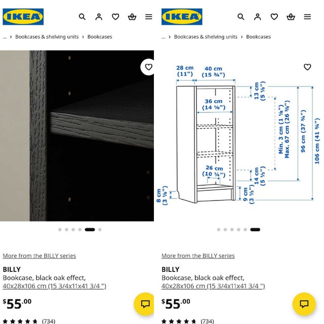 ✴️ IKEA Billy Bookcase (Perfect Condition) - photo 4