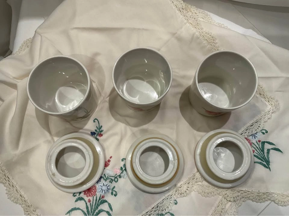Tea 3 Canisters With Seals For Loose Tea Or Bags Vintage Fine Ch - photo 5