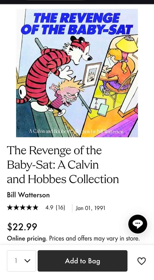 Calvin and Hobbes Classic Comics - Set of 3 - photo 2