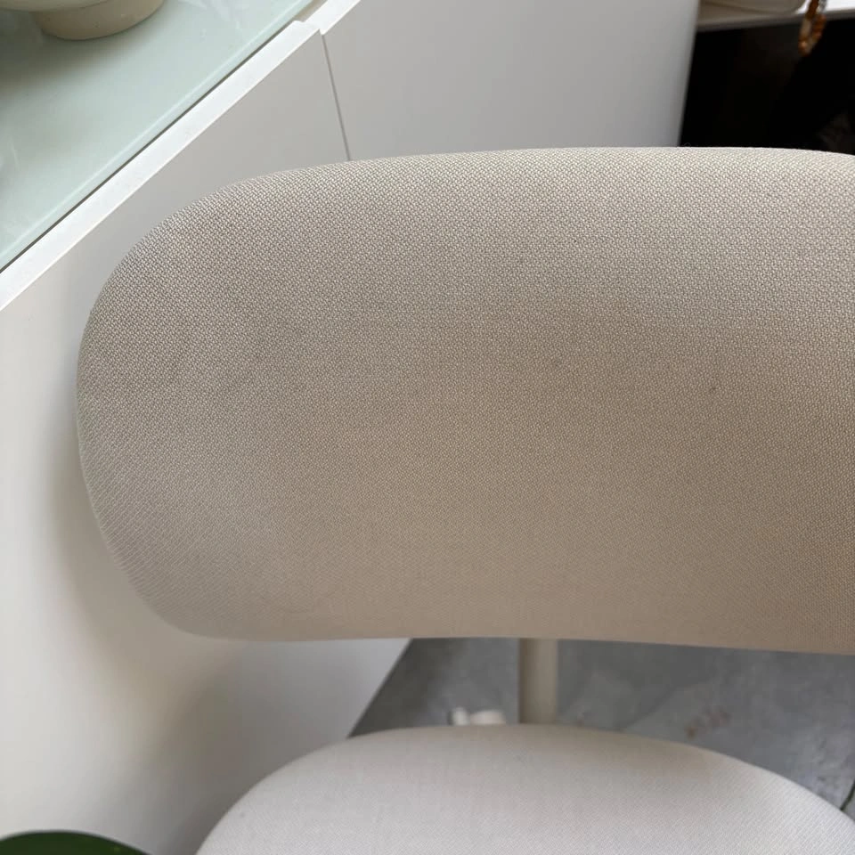 Ikea White/Grey Swivel Chair - photo 2