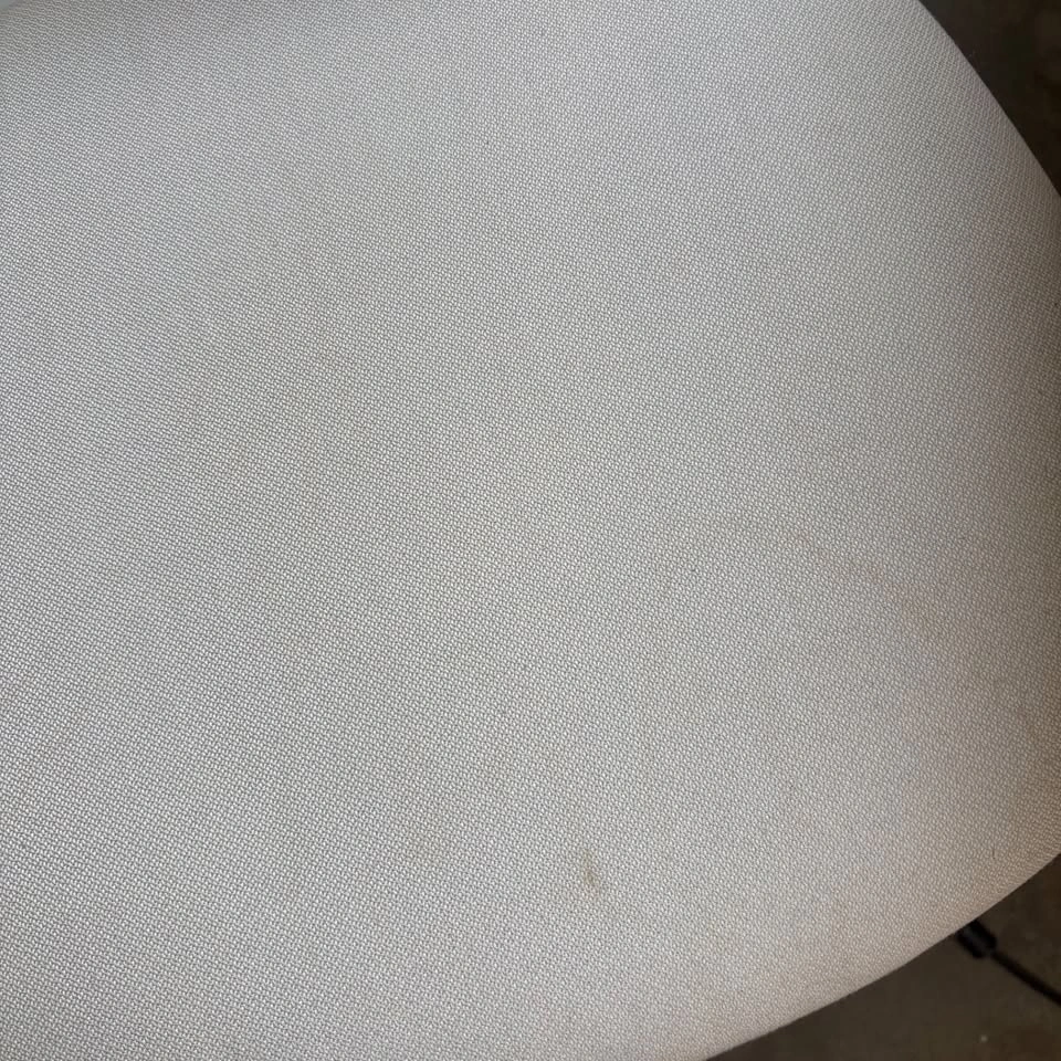 Ikea White/Grey Swivel Chair - photo 3