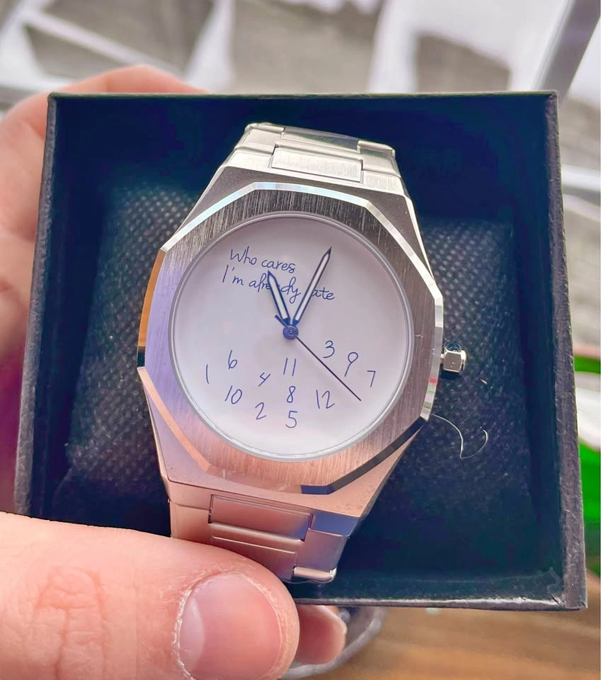 Who Cares I’m Already Late Quarts Watch - photo 2