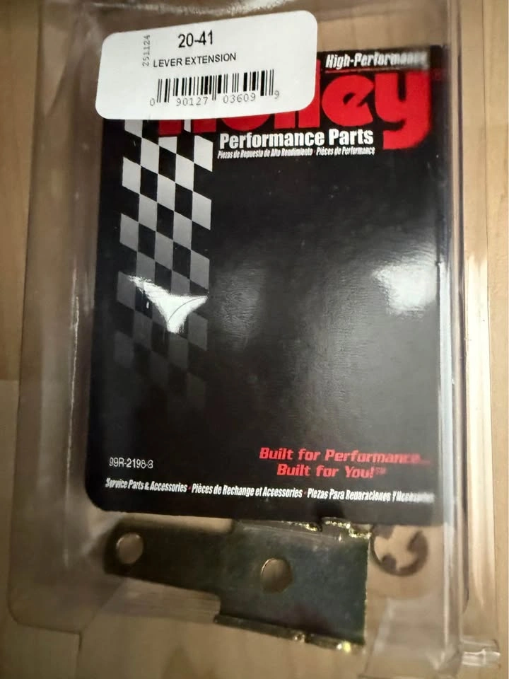 Holley 20-41 Ford Transmission Kickdown Lever Extension - New - photo 3