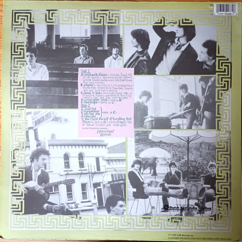 The Verlaines - Juvenilia LP - 1987 US pressing - VG+ - photo 2