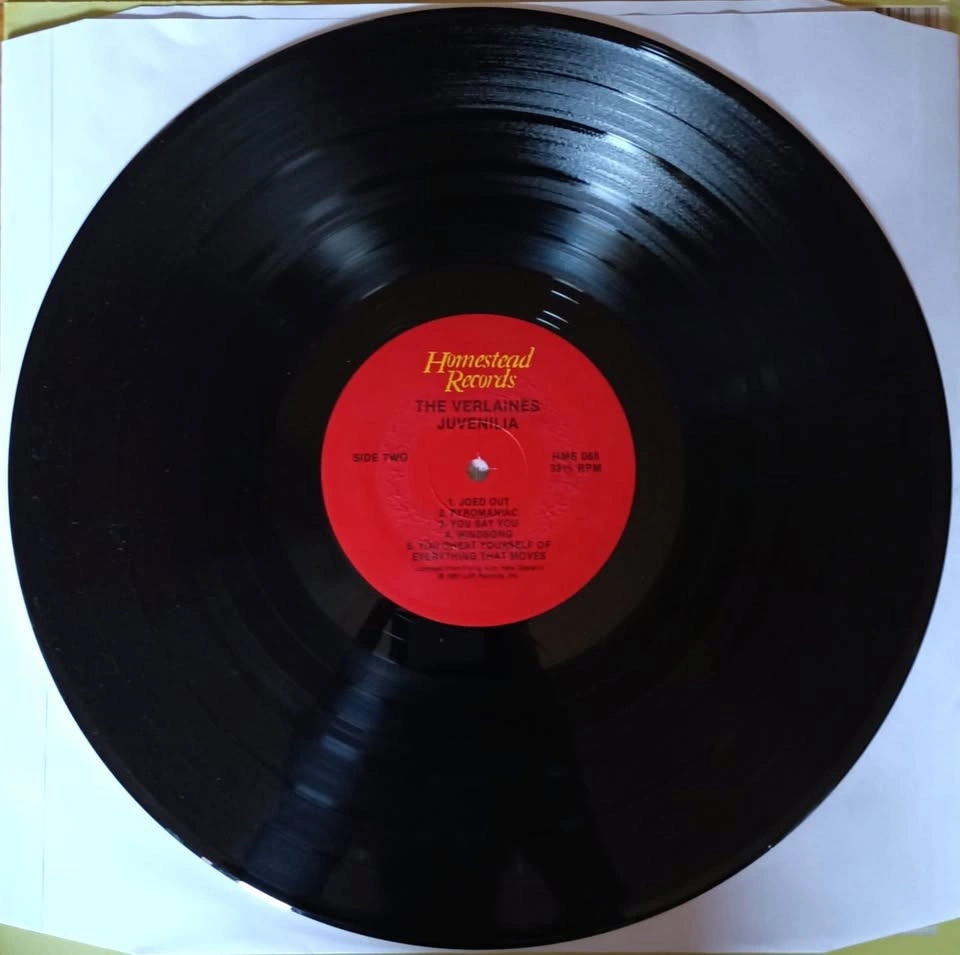 The Verlaines - Juvenilia LP - 1987 US pressing - VG+ - photo 4