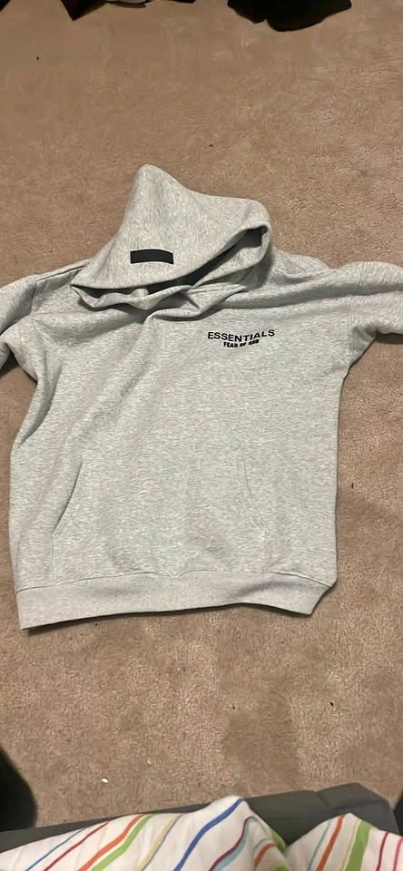 Brand New Essential Hoodie - White Oatmeal